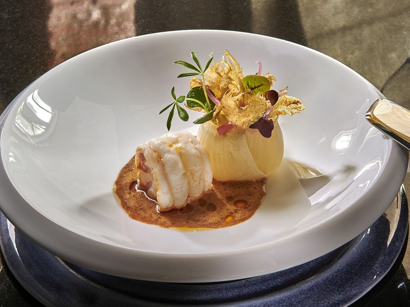 Plat signature du chef Olivier Valade